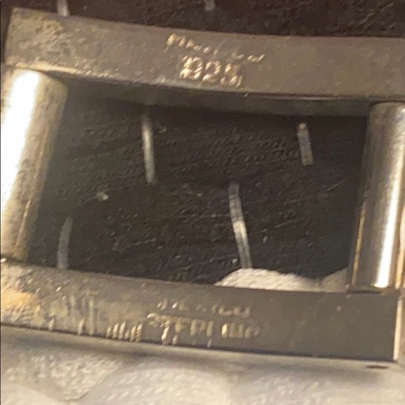 925 Large Link Bracelet Mexico 7”L - Picture 5 of 6